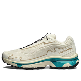 Salomon: Бежевые кроссовки 