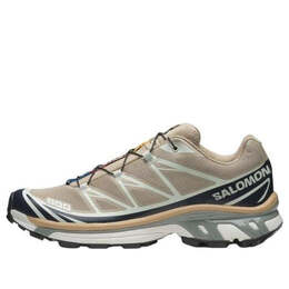 Salomon: Бежевые кроссовки 