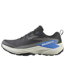 Salomon: Чёрные кроссовки 