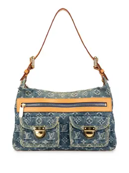Louis Vuitton Pre-Owned: Голубая сумка через плечо 