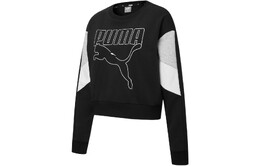 PUMA: Чёрная толстовка  Rebel