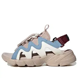 Adidas: Синие сандалии 