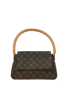 Louis Vuitton Pre-Owned: Коричневая сумка-шоппер 