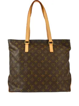 Louis Vuitton Pre-Owned: Коричневая сумка-шоппер 