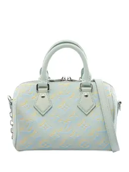 Louis Vuitton Pre-Owned: Голубая сумка 