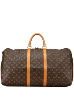 Louis Vuitton Pre-Owned: Коричневая сумка 