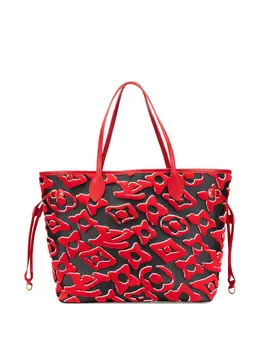Louis Vuitton Pre-Owned: Чёрная сумка-шоппер 