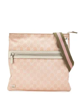 Gucci Pre-Owned: Розовая сумка через плечо 
