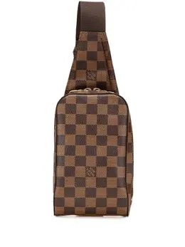 Louis Vuitton Pre-Owned: Коричневая сумка через плечо 