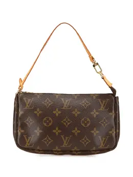Louis Vuitton Pre-Owned: Коричневая сумка 