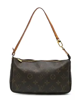 Louis Vuitton Pre-Owned: Коричневая сумка 
