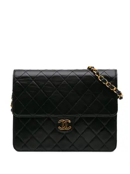 CHANEL Pre-Owned: Чёрная сумка 
