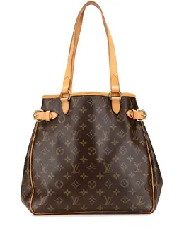 Louis Vuitton Pre-Owned: Коричневая сумка-шоппер 
