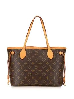 Louis Vuitton Pre-Owned: Коричневая сумка-шоппер 