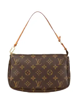 Louis Vuitton Pre-Owned: Коричневая сумка 