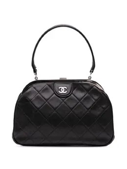 CHANEL Pre-Owned: Чёрная сумка 
