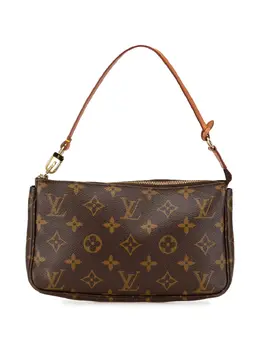 Louis Vuitton Pre-Owned: Коричневая сумка 