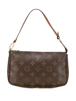 Louis Vuitton Pre-Owned: Коричневая сумка 