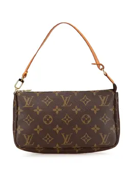 Louis Vuitton Pre-Owned: Коричневая сумка 