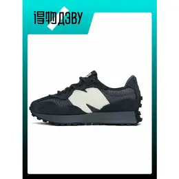 New Balance: Серые кроссовки 
