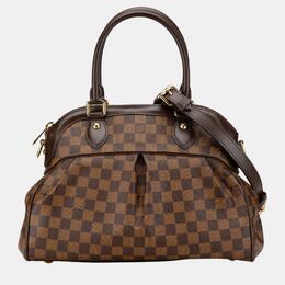 Louis Vuitton: Коричневая сумка-шоппер 