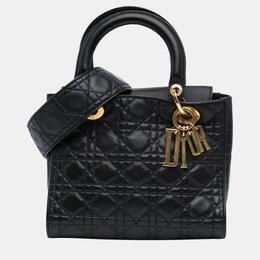 Dior: Чёрная сумка 