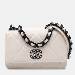 Chanel: Белый кошелёк 