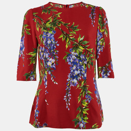 Dolce & Gabbana: Красный топ 