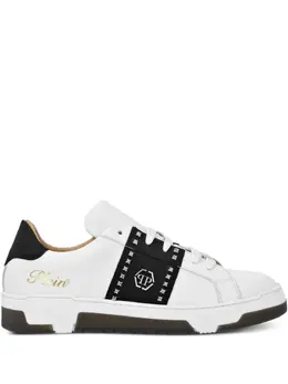 Philipp Plein: Белые кроссовки 