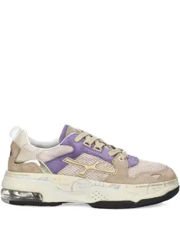 Premiata: Бежевые кроссовки  Draked