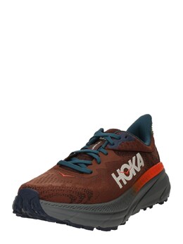 HOKA: Коричневые кроссовки 