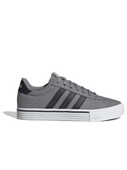 Adidas: Серые кроссовки 