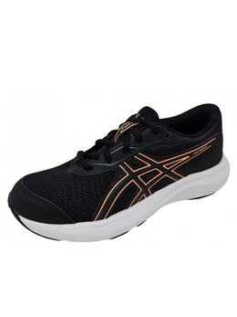 Asics: Чёрные кроссовки 