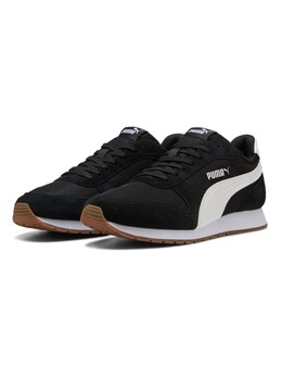 PUMA: Чёрные кроссовки 