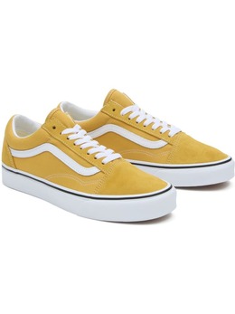 Vans: Жёлтые кроссовки 