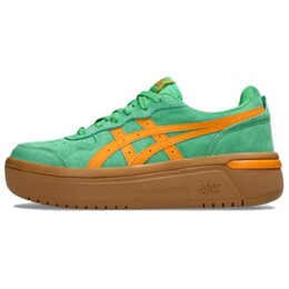 Asics: Зелёные кроссовки  Japan S