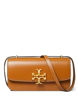 Tory Burch: Коричневая сумка  Eleanor