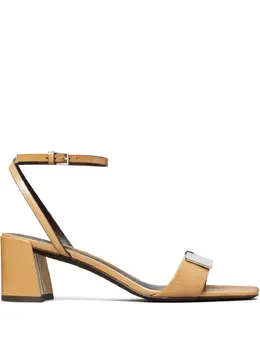 Tory Burch: Бежевые сандалии  Gigi