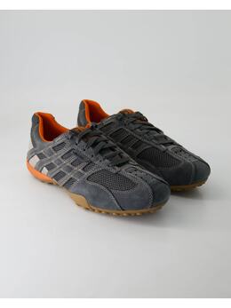 Geox: Серые кроссовки 