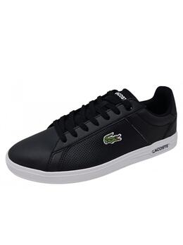 Lacoste: Чёрные кроссовки 