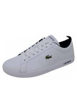 Lacoste: Белые кроссовки 