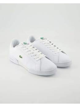 Lacoste: Белые кроссовки 