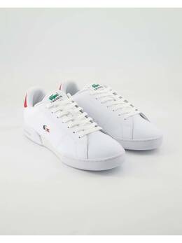 Lacoste: Белые кроссовки 