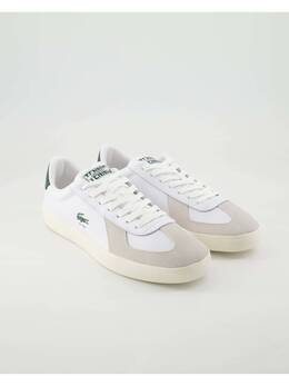 Lacoste: Белые кроссовки 