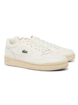 Lacoste: Белые кроссовки 