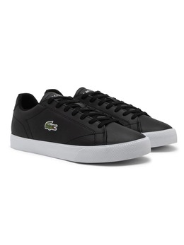 Lacoste: Чёрные кроссовки 