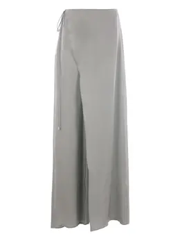 Blumarine: Брюки с запахом 