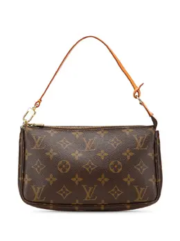 Louis Vuitton Pre-Owned: Коричневая сумка 