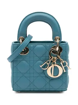 Christian Dior Pre-Owned: Голубая сумка 