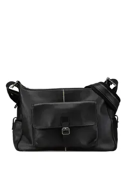 Burberry Pre-Owned: Чёрная сумка через плечо 